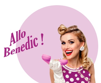 Benedict footer - Attribut alt par défaut.