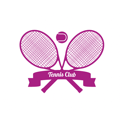 Logo tennis - Attribut alt par défaut.